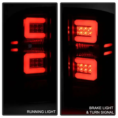 Spyder Automotive 5079992 Tail Light Assembly LED Smoke Lens Black Housing Uses O