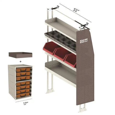 ROLACASE RSFMHRLS- PA VAN SHELVING LOCKSMITH BIN PACKAGE