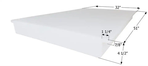 ICON 15042 FRESH WATER TANK  WT1239  51X32X4 1