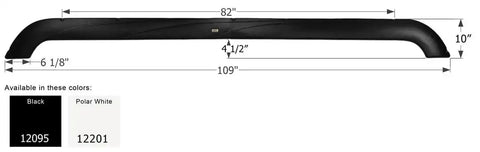 ICON 12095 FENDER SKIRT TRIPLE