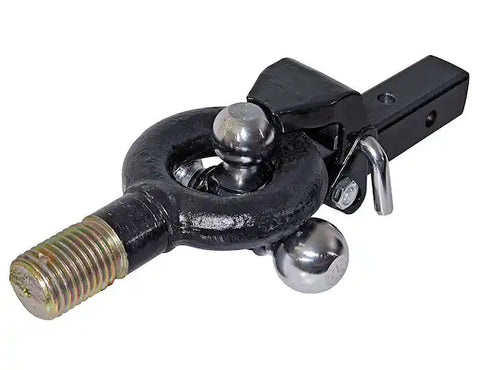 Buyers Products 1802279 Trailer Hitch Ball Mount Class III/ IV Fits 2 Inch Receiver 1-7/8 Inch Ball Rated 6000 Pound Trailer