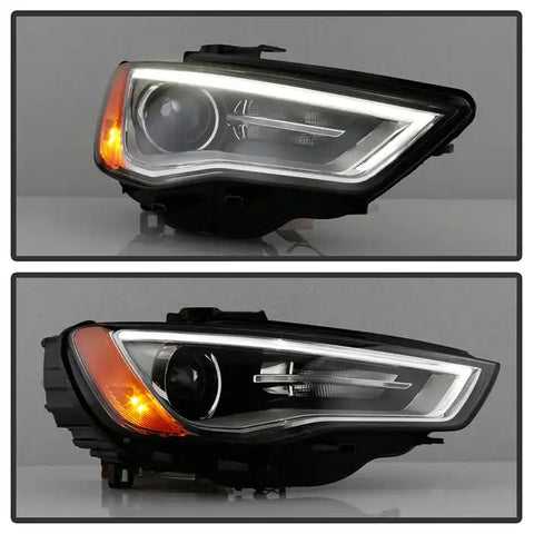 SPYDER 9946462 OE ) AUDI A6 15-16 LED DRL HID NO