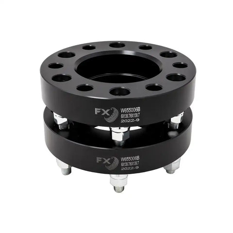 TRAILFX W655006B HUB CENT SPCR BLK 6X5.5 12X1.5 FORD