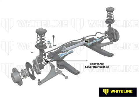 WHITELINE W53619 FRONT LOWER INNER REAR BUSHING INSE