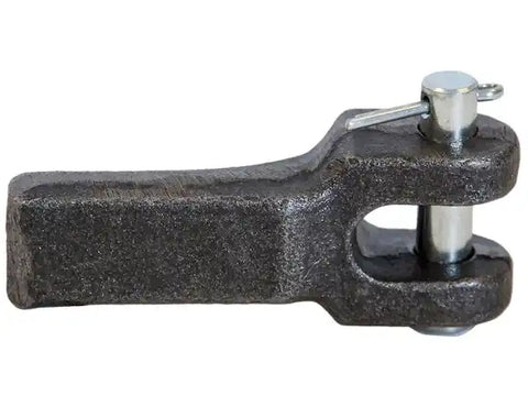 Buyers Products 5471000 Trailer Safety Chain Hook Retainer Forged Steel Single Wit