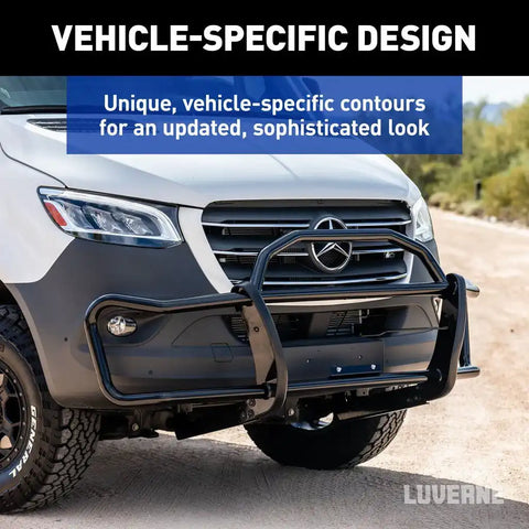 LUVERNE 208820 - SolidShield Van Grille Guard for Select Ram ProMaster