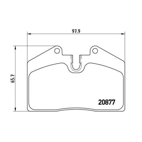 DISC BRAKE PAD SET