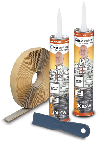 2 TUBES SELF LEVELING LAP SEALANT W