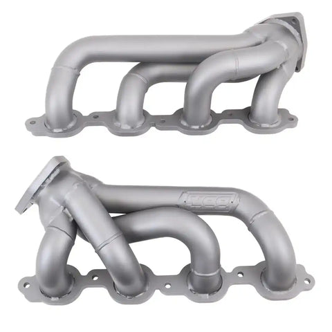 BBK Performance Parts 4047 2014-2018 Chevy GM Truck 5.3L 6.2L 1-3/4 Shorty Headers (TITANIUM CERAMIC)
