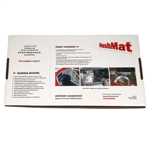 HUSHMAT 10300 TRUNK KT SOUND DEADENING MATERIAL (