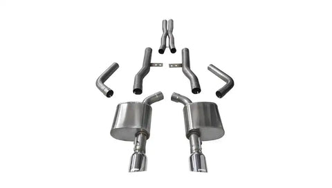 CAT-BACK EXHAUST POLISHED
