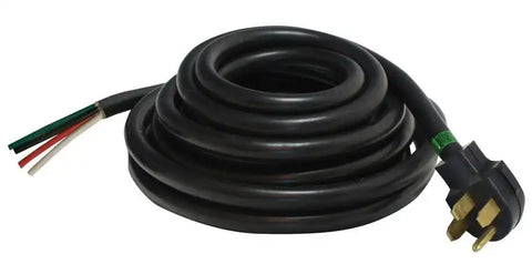50A 25' NONDETACH CORD  BLACK  BULK