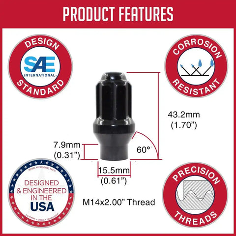 SPLN-TRK 1.5-14MM 2 BLK