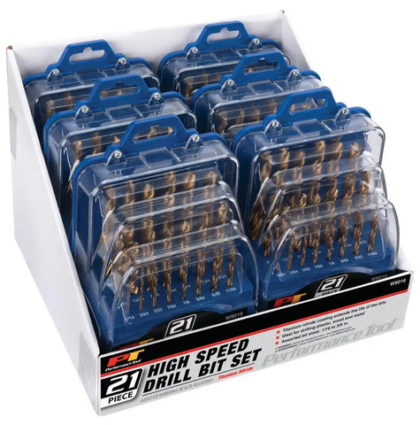 PERFORM TOOL W9016 DRILL BIT SET