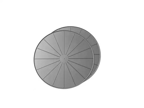 WEATHERTECH 8A21CST2PKGR GREY 21 ROUND COASTERS - SET