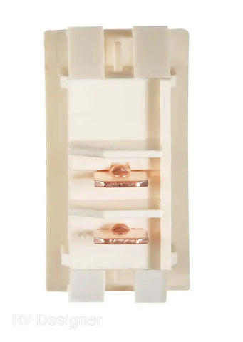 10A IVORY ROCKER SWITCH W