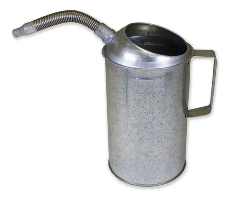 SILVER 4 QT  GAL MEASURE CAN