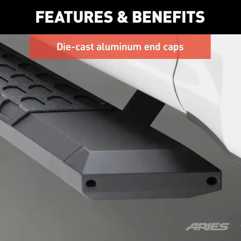 ARIES 2556056 ADVANTEDGE 75' BLACK ALUMINUM SIDE