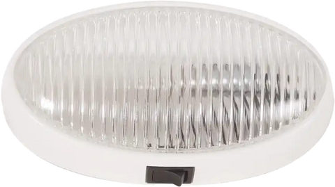 PORCH LIGHT OV W/SWITCH  CLEAR