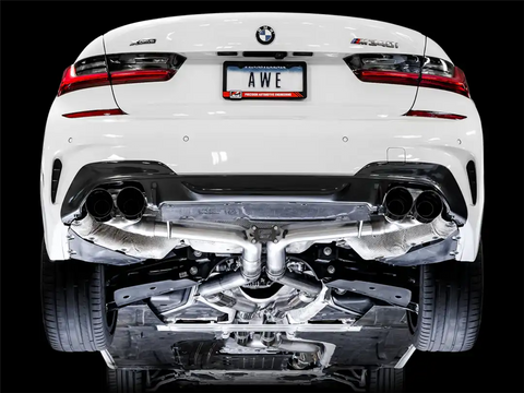 AWE 3020-43085 AWE TRACK EDITION EXHAUST - BLACK T