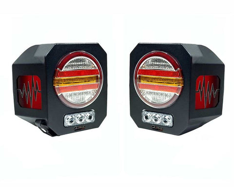 NEW METAL TEK JL TAIL LIGHTS