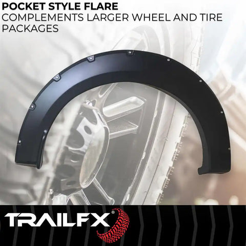 TRAILFX TFF3003S POCKET STYLE FLARE SMOOTH SET OF 4