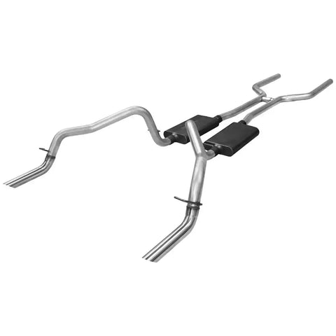 Flowmaster 17149 Exhaust System Kit American Thunder  Header Back System Aluminize