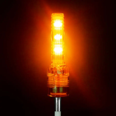 DRIVER IND. SC4-CA BRIGHT CONSTANT AMBER LED WHIP LIGH