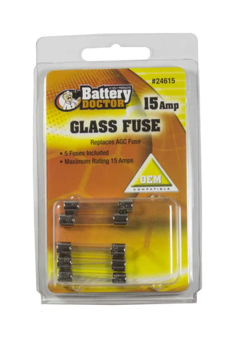 AGC GLASS FUSE-15 AMP