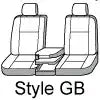 COVERCRAFT SS3488PCCH POLYCOTTON SEATSAVER CUSTOM FRONT R
