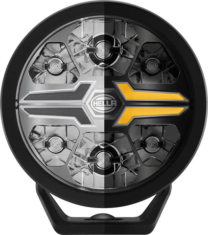 Hella 358228801 Driving/ Fog Light; Blade; LED Bulb; 6 LED Bulbs; 6 Inch Round