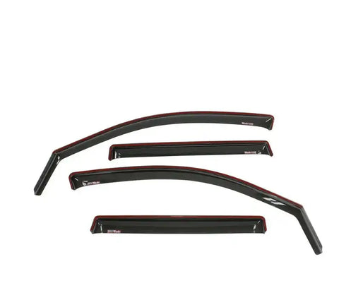 Westin 72-31408 - Tape On Wind Deflector 4 pc. Smoke Crew Cab