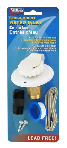WTR INLET LF MTL 2.75' WH