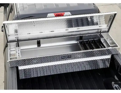 Buyers Products 1709415 Tool Box Crossover Single Lid Diamond Tread Aluminum 20