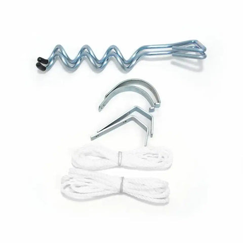 AWN. TIE DWN  HAPPY HOOKS