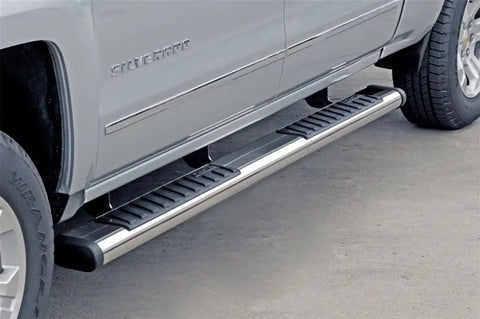 Dee Zee DZ16123 Tubes - 6 Oval Stainless Steel Crew Cab