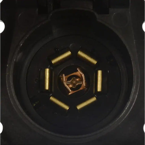 POLLAK 4WF-600V 4 WAY FLAT TO 7-BLADE RV ADAPTER WI