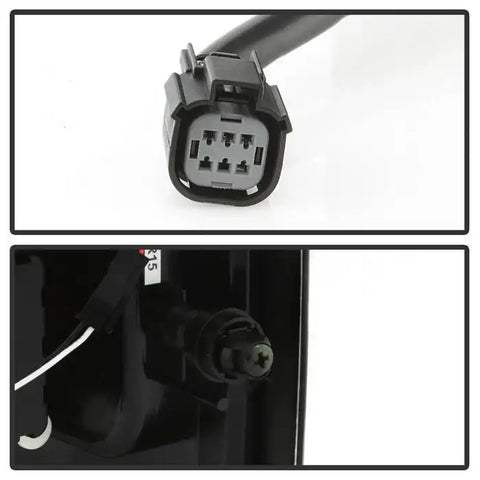 Spyder Automotive 5085252 Tail Light Assembly LED Smoke Lens Black Housing Set Of