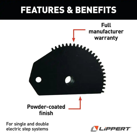 ELECTRIC STEP GEAR PLATE