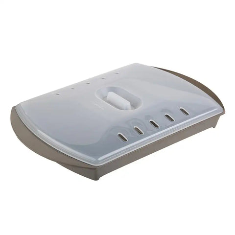 PROGRESS INT PS-76LIDGY SM BACON COOKER W/LID CDU (6)