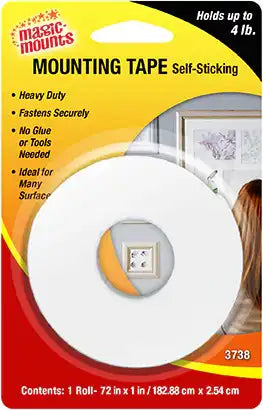 1' X 72' HD MOUNTING TAPE