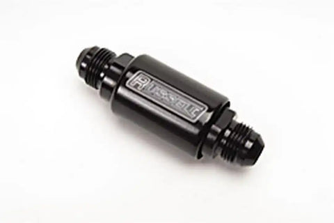 FUEL FILTER  #8 MALE BLK