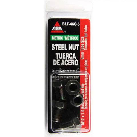 STEEL TUBE NUT  OL  6MM (