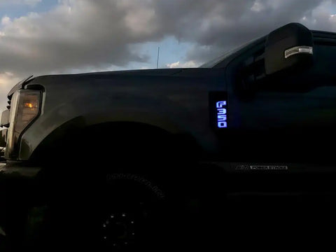 RECON ACCESS 264484BK 17-19 FORD F350 ILLUMINATED EMBLEMS
