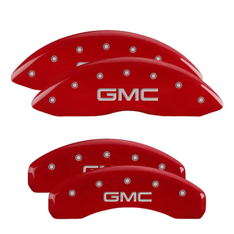 MGP CALIPER 34221SGMCRD SET OF 4 CALIPER COVERS  ENGRAVED F