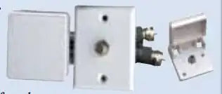 CABLE TV LEAD-IN KIT  WHT