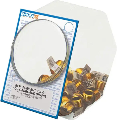 SEA DOG 520041-5 REPL PLUG FOR 520040 GARBOARD