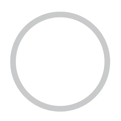 ROUND FIBER GASKET W/RING