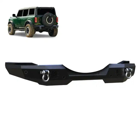 Black Horse Offroad ARB-FB22 Bumper Armour Direct Fit Plate Style Full Width Wit