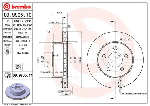 DISC BRAKE ROTOR